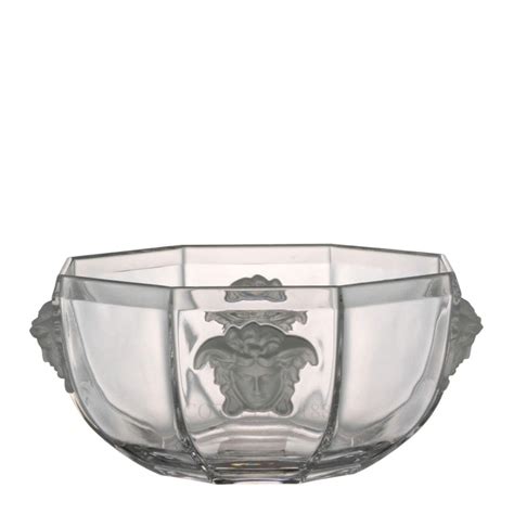 versace glass fruit bowl|Rosenthal Porcelain, Bowl, 7 inch, Medusa Lumiere Medusa .